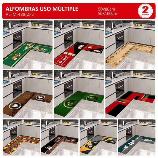 Alfombra De Cocina 2pz