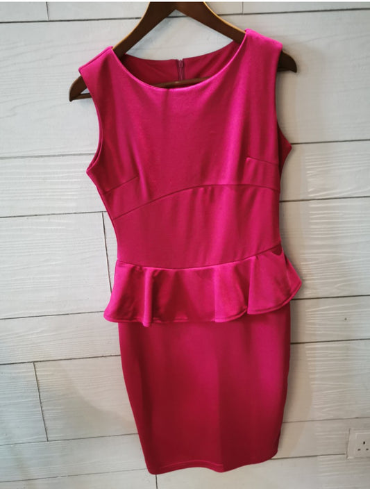 Vestido Corto Formal Rosado