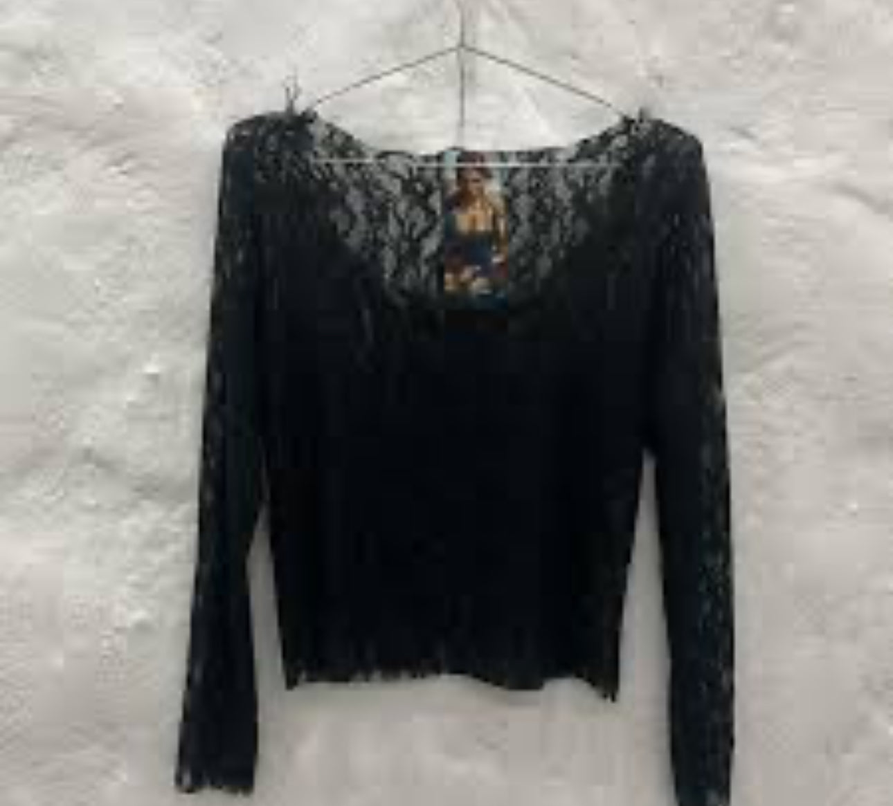 Blusa Encaje Negro