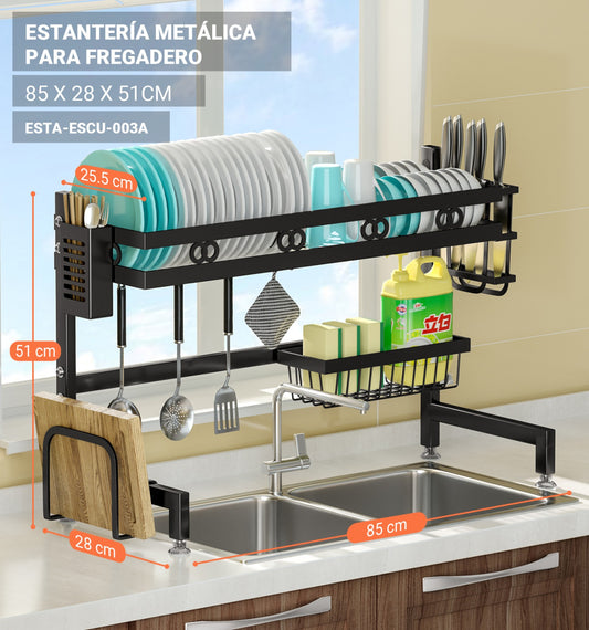 Escurridor de Platos Sin Puerta y con puerta