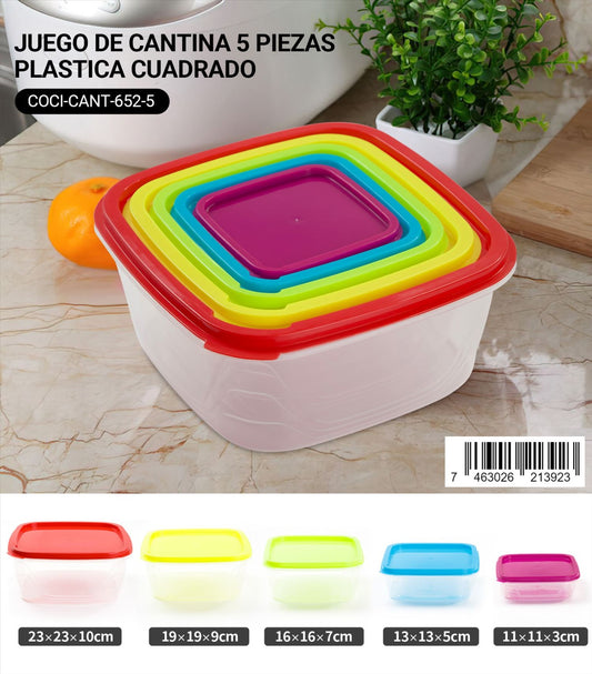 Juego de Cantina Plastica